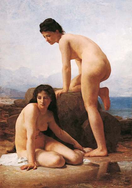 Array The Bathers                      von William Bouguereau