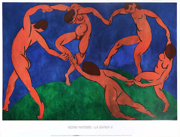 80cm x 60cm The Dance von Henri Matisse