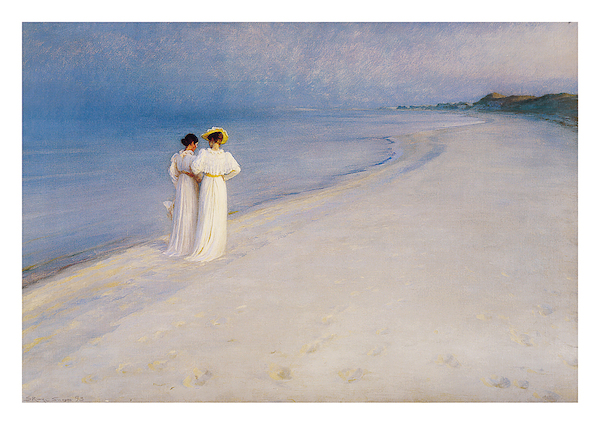 70cm x 50cm Sommeraften på Skagen von Peter Severin Kroyer