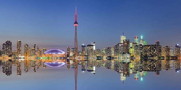 Array Toronto Skyline von Rainer Mirau