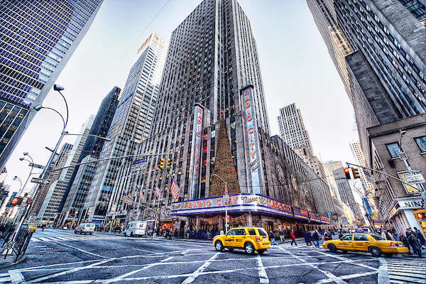 Array Radio City Music Hall von Dr. Michael Feldmann