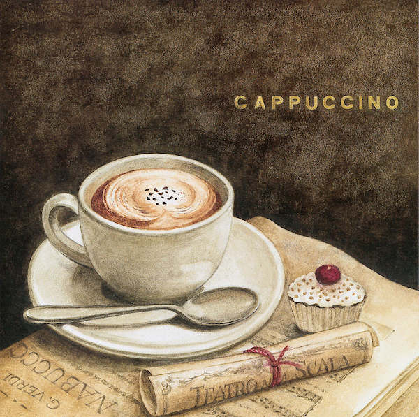 40cm x 40cm Cappuccino von MEPAS,G.P.