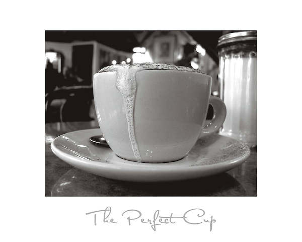 50cm x 40cm The Perfect Cup von Scott Amour