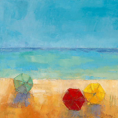 70cm x 70cm Parasols II von Régine Pivier-Attolini