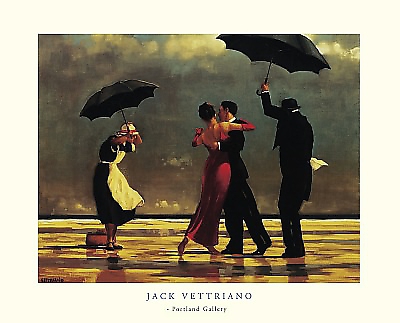 80cm x 60cm The singing Butler von VETTRIANO