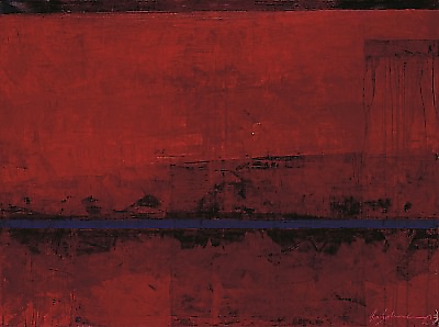 138cm x 98cm RED von Ralf Bohnenkamp