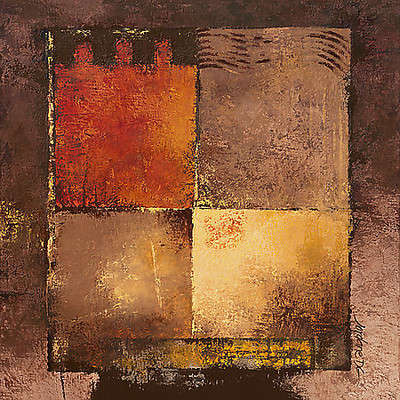 100cm x 100cm Mali von Jordane D. Grux