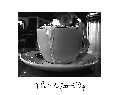 50cm x 40cm The Perfect Cup von AMOUR