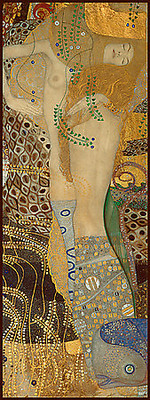 Array Wasserschlangen I von Gustav Klimt