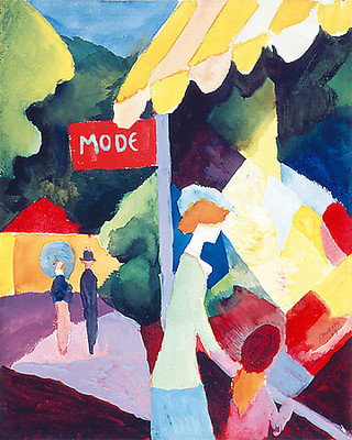 Array Modefenster von August Macke