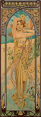 Array Der Tagesschein von Marie Alphonse Mucha