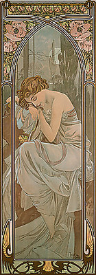 Array Nachtruhe von Marie Alphonse Mucha