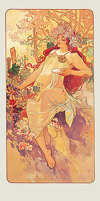 Array Herbst 1896 von Marie Alphonse Mucha