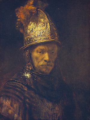 Array Der Mann mit dem Goldhelm von Rembrandt van Rijn