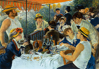 Array Das Frühstück der Ruderer von Pierre Auguste Renoir