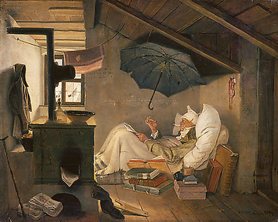 Array Der arme Poet von Carl Spitzweg