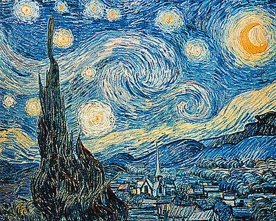 Array Sternennacht von Vincent Van Gogh