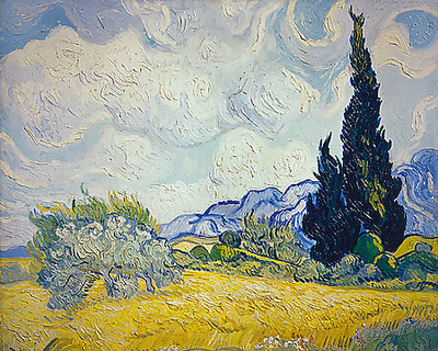 Array Zypresse von Vincent Van Gogh