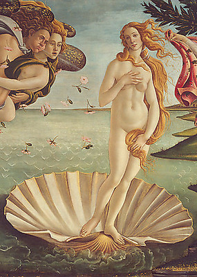 Array Geburt der Venus (Detail) von Sandro Botticelli