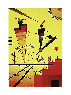 60cm x 80cm Structure joyeuse von KANDINSKY