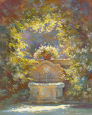 Array Fraîcheur au Baux de Provence von Johan Messely