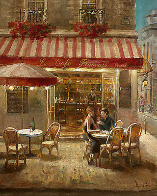 Array Paris Cafe II Crop von Danhui Nai