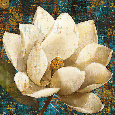 Array Magnolia Blossom Turquoise von Albena Hristova