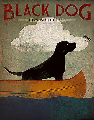 Array Black Dog Canoe von Ryan Fowler