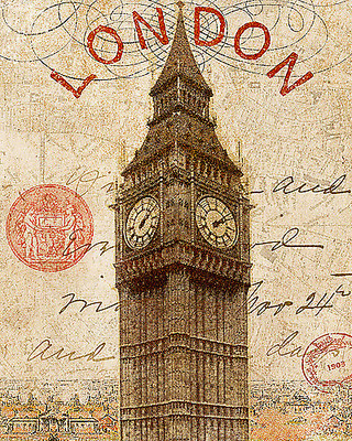 Array Letter from London von Wild Apple Portfolio