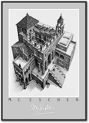 Treppauf und Treppab von ESCHER