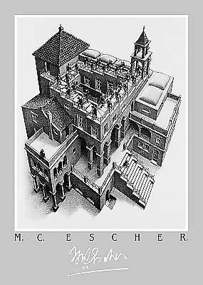 Treppauf und Treppab von ESCHER