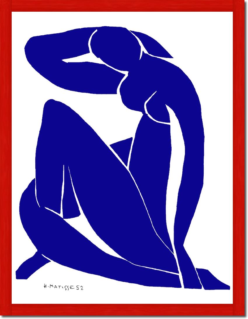 Nu bleu II von MATISSE