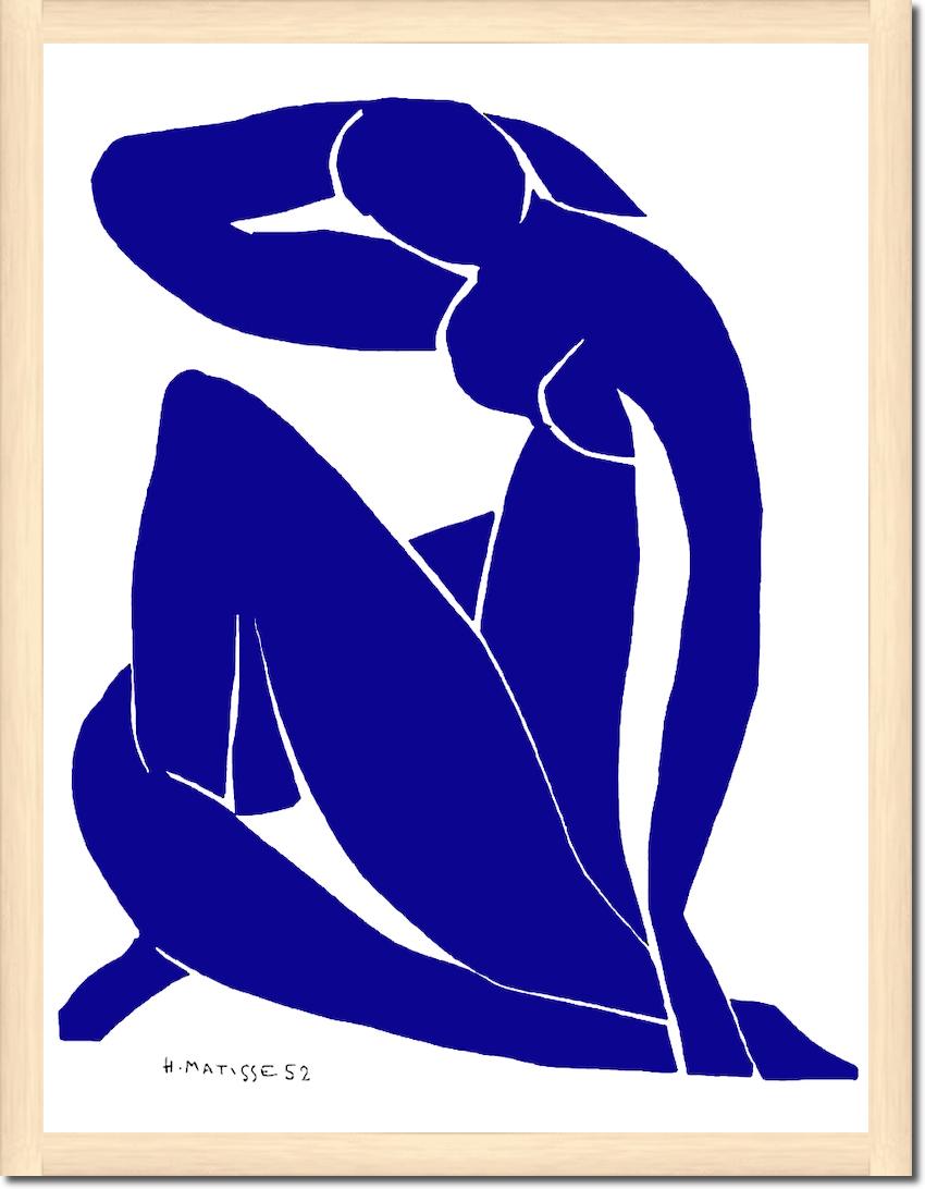 Nu bleu II von MATISSE