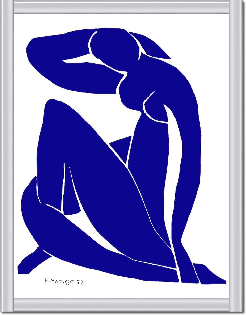 Nu bleu II von MATISSE