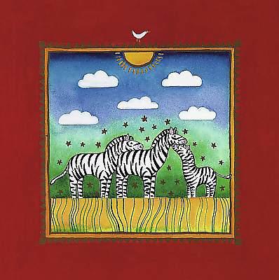 Three little zebras von EDWARDS, LINDA