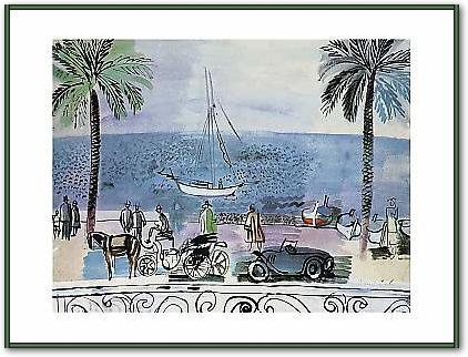 Promenade a Nice von DUFY