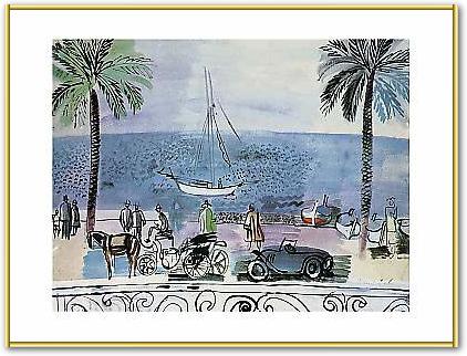 Promenade a Nice von DUFY