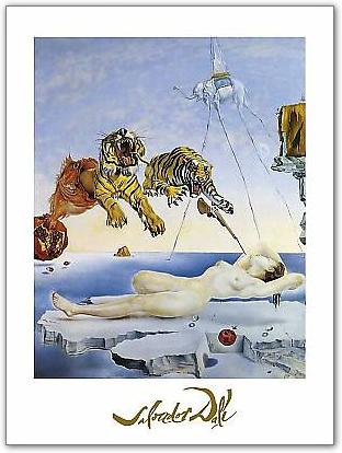 Une seconde avant l'eveil von DALÍ