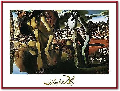 La metamorfosi di narciso von DALÍ