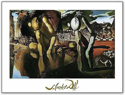 La metamorfosi di narciso von DALÍ