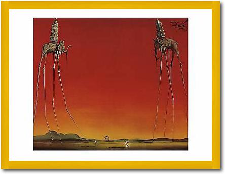 Les Elephants von DALÍ