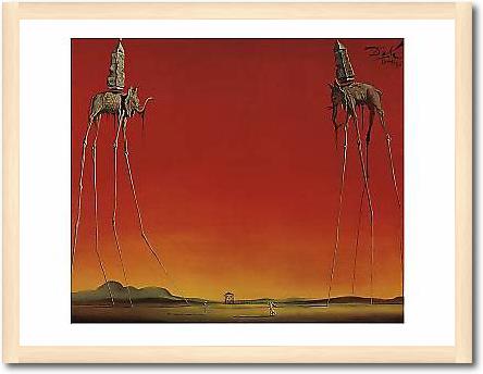 Les Elephants von DALÍ