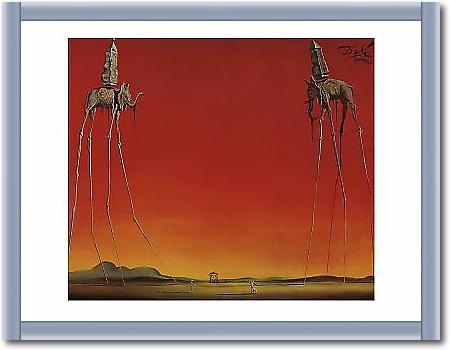 Les Elephants von DALÍ