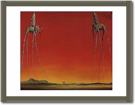 Les Elephants von DALÍ