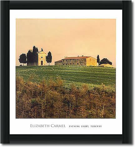 Evening Light, Tuscany von CARMEL,ELIZABET