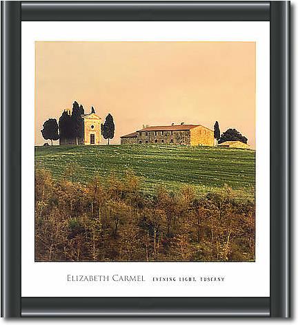 Evening Light, Tuscany von CARMEL,ELIZABET