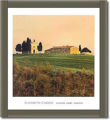 Evening Light, Tuscany von CARMEL,ELIZABET