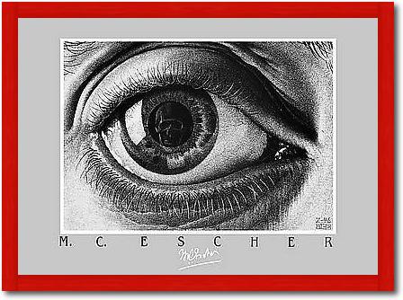 Auge von ESCHER,M.C.