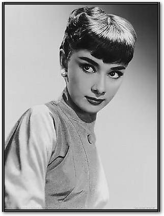 Audrey Hepburn - Portrait von HERO