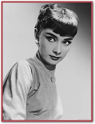 Audrey Hepburn - Portrait von HERO